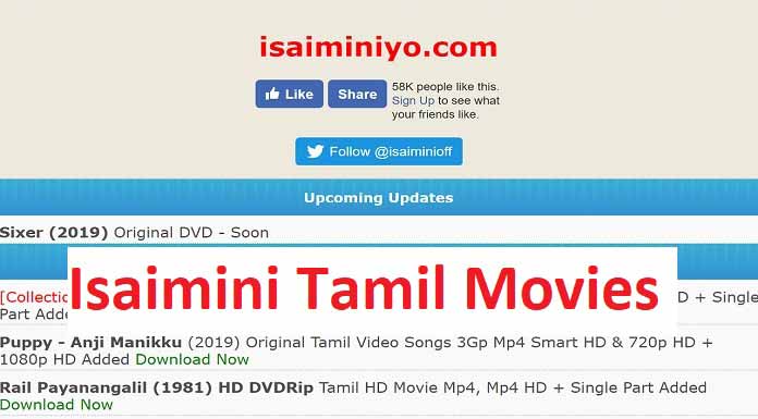 Isaimini 2022: Download Isaimini.com Tamil Dubbed Movies