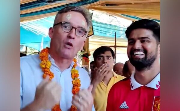 British Envoy Meets Manchester United Fan At Temple, Then This Happens