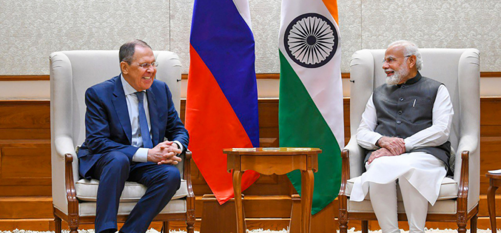 On India staying away from West’s Moscow sanctions, Russian FM says this