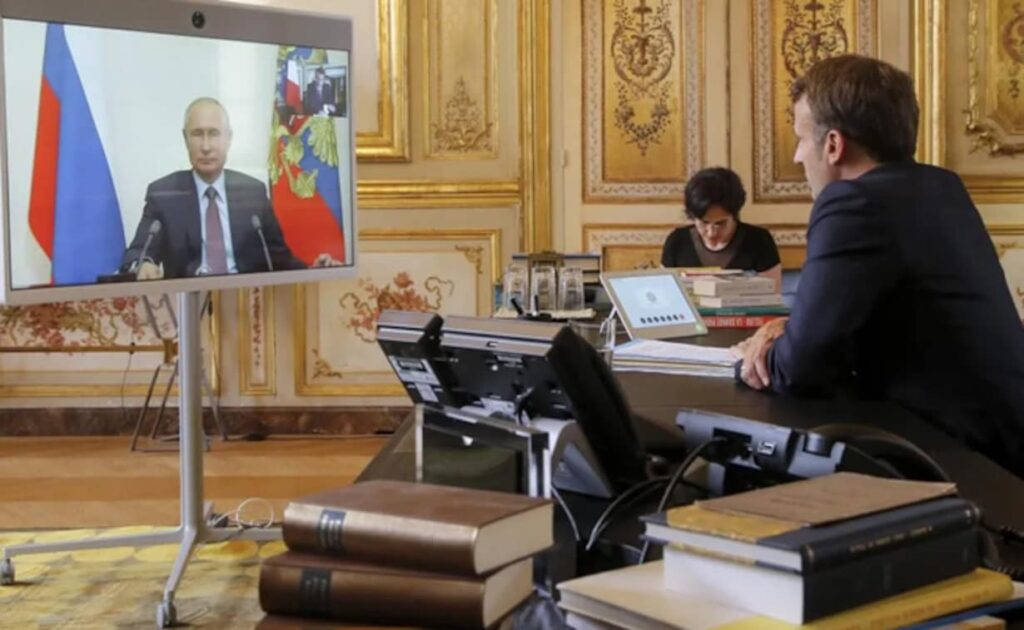 Vladimir Putin Warns France's Macron Of "Catastrophe" Over Ukraine Nuclear Plant Attacks