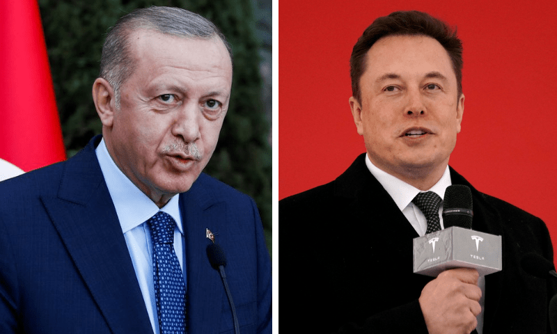 Erdogan says he could discuss charge for Twitter blue check with Elon Musk