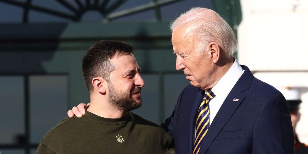 Zelensky meets Joe Biden in U.S., thanks Congress and the ‘ordinary people’ of America for their support