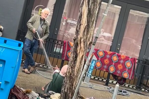 Viral Video: US Man Sprays Water On Homeless Woman To Remove Her