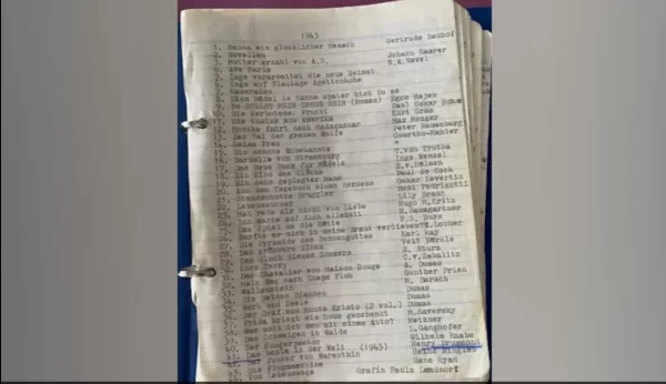 “Fascinating Archive”: Man Shares How His Grandmother Kept Record Of Every Book She Read