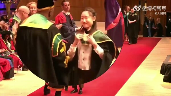 Watch: Chinese Girl Does Side Flip Stunt At Her Graduation Ceremony In UK. Wins Internet