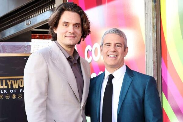 Andy Cohen and John Mayer