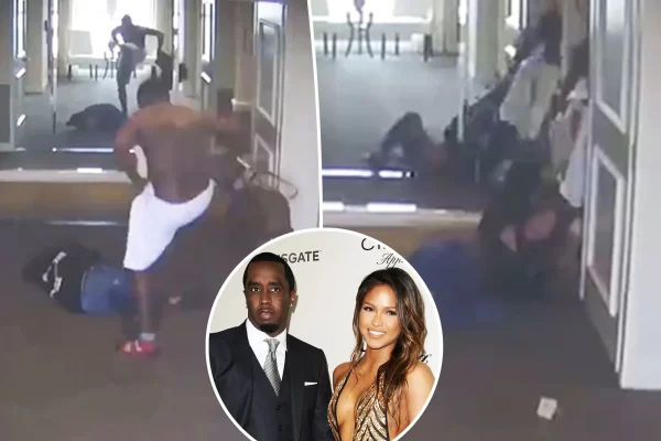 Sean Diddy Combs Seen Hitting Cassie Ventura in 2016 CCTV Footage