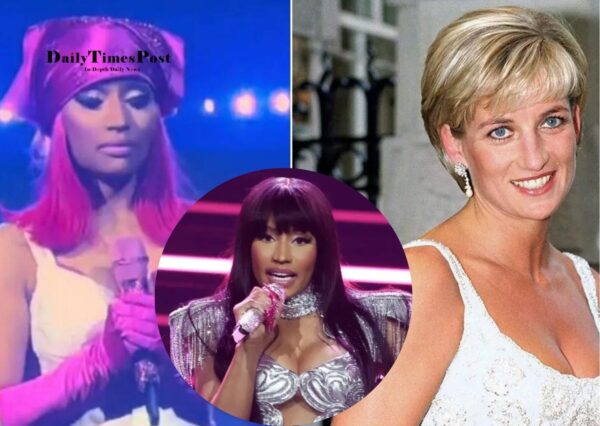 Nicki Minaj Calls Princess Diana as ‘Dear Friend’ At UK Concert