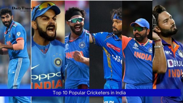 Top 10 Popular Cricketers in India